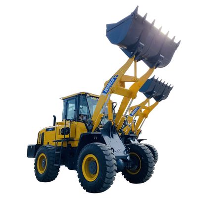 operación rápida de la refrigeración por agua del motor de 2200rpm Front End Wheel Loader Cummins