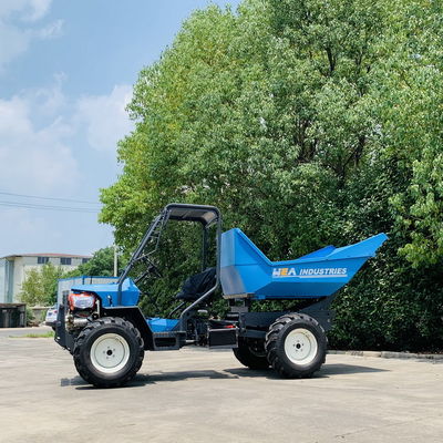 Tractor de dirección articulado Mini Tractor 4x4 del aceite de palma para las plantaciones del aceite de palma