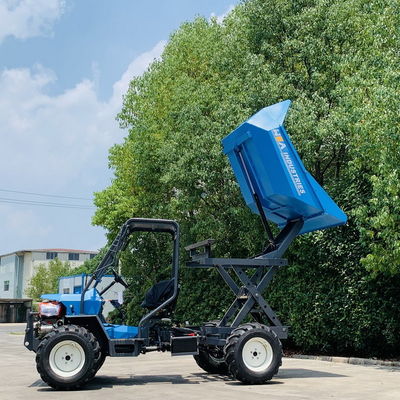 Tractor de dirección articulado Mini Tractor 4x4 del aceite de palma para las plantaciones del aceite de palma