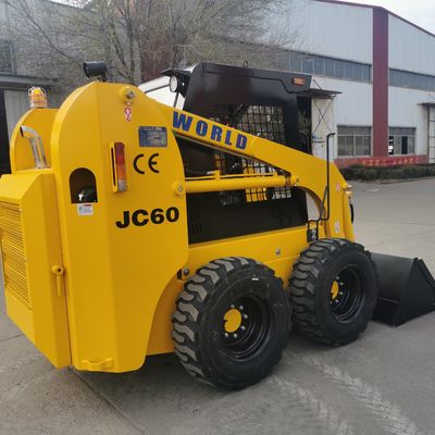 Cargador del buey de la resbalón de Powerplus Caterpillar con el sistema de control de la mano