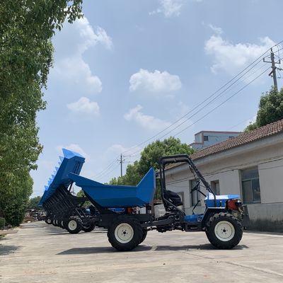 Mini Agriculture Tractor Articulated Steering verde con el motor de oro de los pescados
