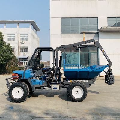 Tractor Mini Farm Tractor With Grapple del aceite de palma de 22HP Indonesia