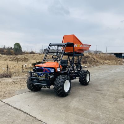 Tractor de granja eléctrico de la mini de 4 ruedas 800KG del tractor transmisión del cambio sincronizado de velocidades