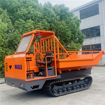Plantaciones multi del aceite de palma de Mini Dumper Smooth Transmission For de la correa eslabonada del propósito
