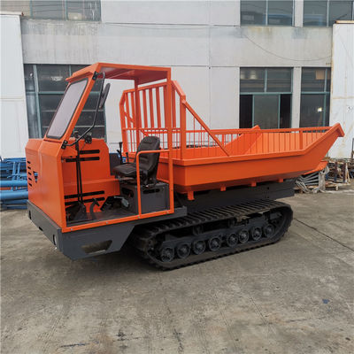 descargador del aceite de palma de Mini Dumper 4wd de la correa eslabonada de 2800m m con la elevación de Scissior