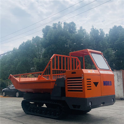 Uno mismo del jardín que carga el contenedor de la elevación de Mini Dumper Crawler Type With