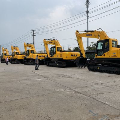 Estabilidad de Isuzu Engine Hydraulic Crawler Excavator para cavar