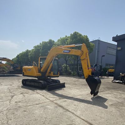 Pequeño cavador rodado de Mobility Yanmar Micro del excavador de la estabilidad