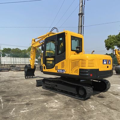 pista hidráulica de Mini Household Excavator With Rubber del excavador de la correa eslabonada 1100rpm