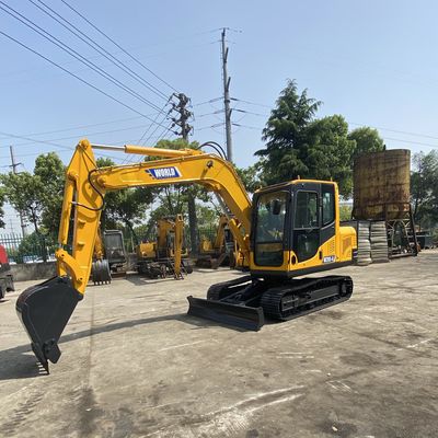 pista hidráulica de Mini Household Excavator With Rubber del excavador de la correa eslabonada 1100rpm