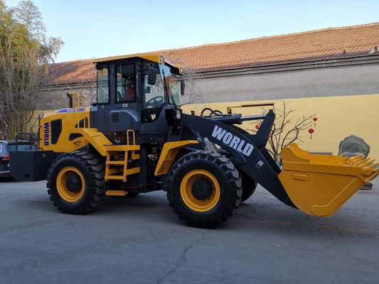 Pequeño cargador 92kW Front Loader Construction Equipment de la rueda del aspecto aerodinámico