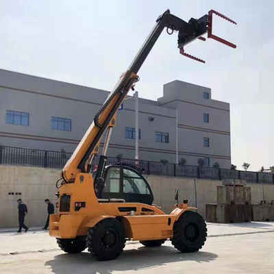 Carretilla elevadora telescópica del controlador de la flexibilidad con la alta bifurcación intensa