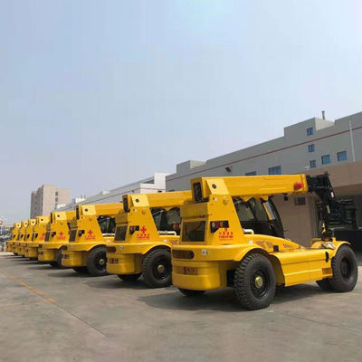 9 controlador telescópico telescópico del auge de Telehandler 5ton de la carretilla elevadora del metro