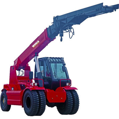 Carretilla elevadora telescópica Crane Loader telescópico ahorro de energía del controlador de la suspensión rígida