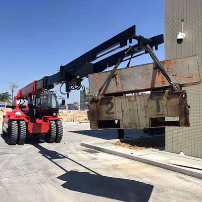 Carretilla elevadora telescópica Crane Loader telescópico ahorro de energía del controlador de la suspensión rígida