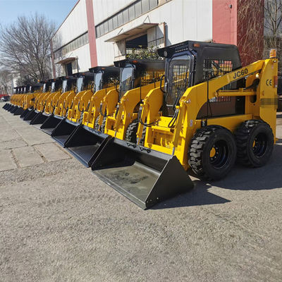 Seguridad de Powerplus Bob Cat Small Skid Steer Loader con el barrendero JC60