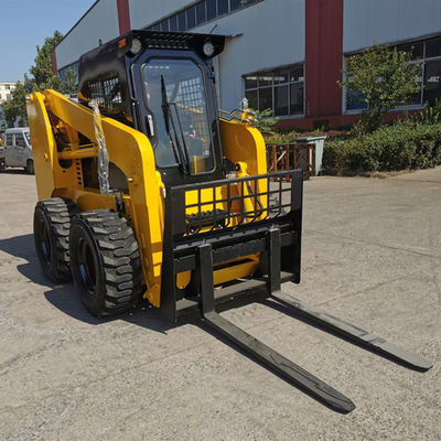 pequeño buey Mini Loader With Bucket de la resbalón del cargador del buey de la resbalón 1ton