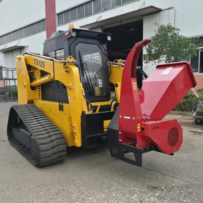 pequeño buey Mini Loader With Bucket de la resbalón del cargador del buey de la resbalón 1ton