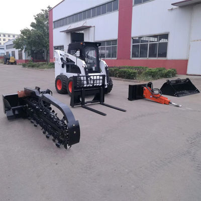 Pequeño diesel del cargador del buey de la resbalón del arreglo para requisitos particulares para ajardinar