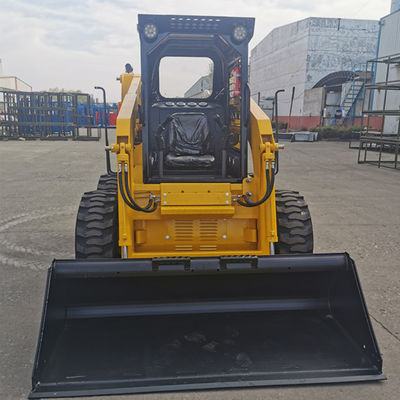 Cargador seguido correa eslabonada del buey de la resbalón de Mini Small Skid Steer Loader 220V