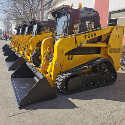 cargador del buey de la resbalón de la pista 140hp con el sistema de control hidráulico