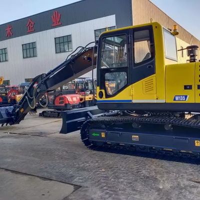 Excavador largo With Rubber Tracks del brazo