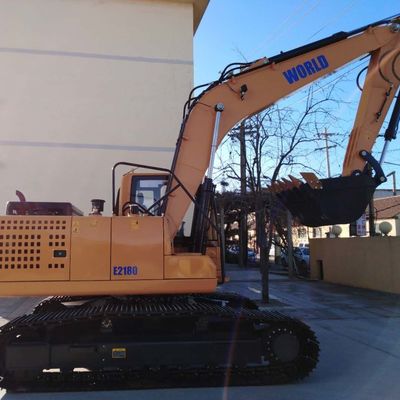 Excavador hidráulico 12rpm de la correa eslabonada de Cummins Engine con los accesorios opcionales