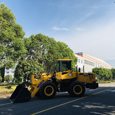 Cargador de la rueda del acuerdo de Cummins Engine Front End Shovel Loader Turbocharged