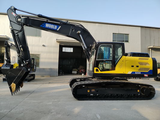PC200 similar con Cummins Engine utilizó para el tipo excavador de la correa eslabonada del movimiento de tierras de la construcción