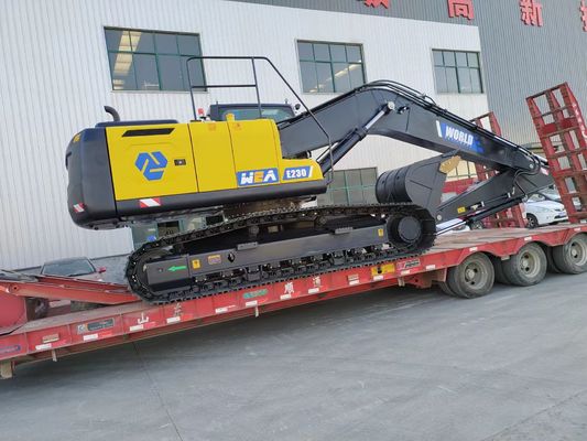 PC200 similar con Cummins Engine utilizó para el tipo excavador de la correa eslabonada del movimiento de tierras de la construcción