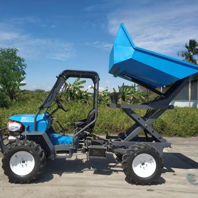 Aceite de palma 4WD que cosecha el tractor con mantenimiento fácil