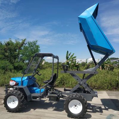 Aceite de palma 4WD que cosecha el tractor con mantenimiento fácil