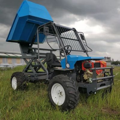 tractor del aceite de palma de la distancia entre ejes de 2150m m con capacidad agrícola del depósito de gasolina del neumático 11L
