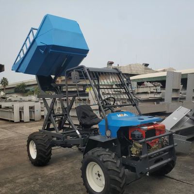 tractor del aceite de palma de la distancia entre ejes de 2150m m con capacidad agrícola del depósito de gasolina del neumático 11L