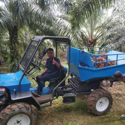 Tractor abierto del taxi para las plantaciones del aceite de palma con la velocidad de PTO 240-1340rpm y el neumático agrícola