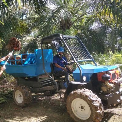 Sistema hidráulico Tractor de aceite de palma para plantaciones agrícolas de aceite de palma