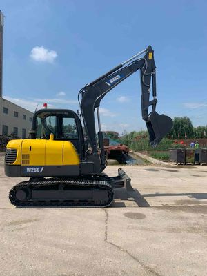 Mini Crawler Excavator los 5.8*2.0*2.1m Max. Digging Radius los 6.1m similares a KOMATSU PC60