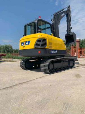 Mini Crawler Excavator los 5.8*2.0*2.1m Max. Digging Radius los 6.1m similares a KOMATSU PC60