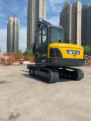los 6.1m Max Digging Radius Small Crawler Digger Equivalent a CAT 306 de KOMATSU PC60