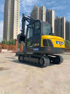 los 6.1m Max Digging Radius Small Crawler Digger Equivalent a CAT 306 de KOMATSU PC60