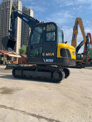 Mini Crawler Excavator agrícola los 3.8m Max Digging Depth Equivalent To KOMATSU Pc60