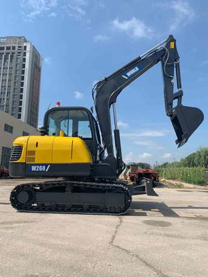 Máquina compacta de la excavación con equivalente de excavación de la fuerza del cubo 40.2KN a KOMATSU PC60