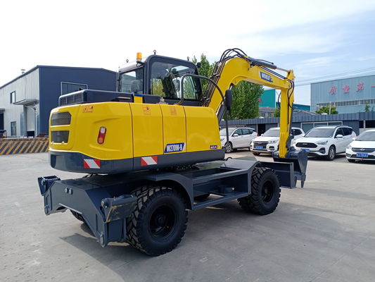 excavador With YuChai o Cummins Engine de la correa eslabonada de la rueda 62.5kW para el campo de la agricultura