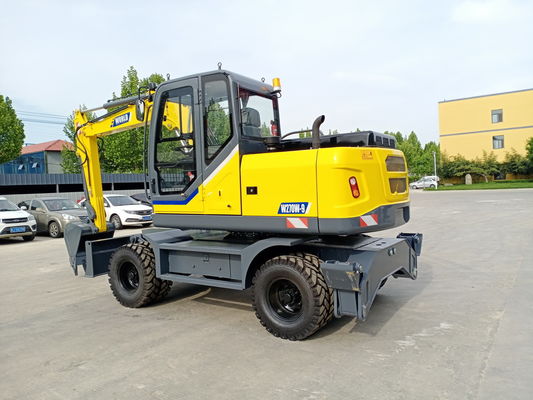 excavador With YuChai o Cummins Engine de la correa eslabonada de la rueda 62.5kW para el campo de la agricultura