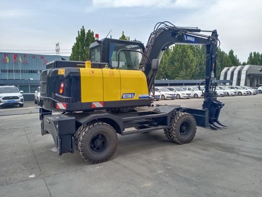 El mecánico Wheel Type Excavator de China con ataca para la madera o la hierba