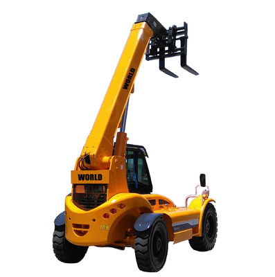 dirección telescópica diesel de la rueda de la carretilla elevadora 4 de 3T 4T los 7m el 14m Telehandler