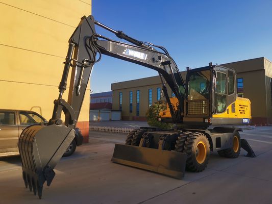 El mecánico Wheel Type Excavator de China con ataca para la madera o la hierba