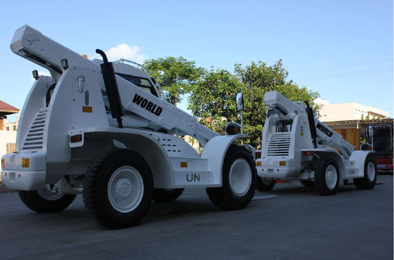 Controladores telescópicos 3t 4WD del motor diesel