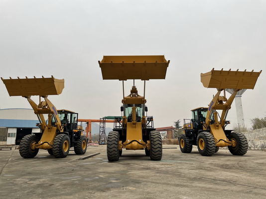 capacidad del cubo del ³ de Front End Wheel Loader los 3.0-3.6m de la velocidad clasificada 2200r/min