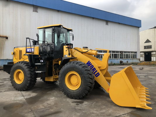 capacidad del cubo del ³ de Front End Wheel Loader los 3.0-3.6m de la velocidad clasificada 2200r/min